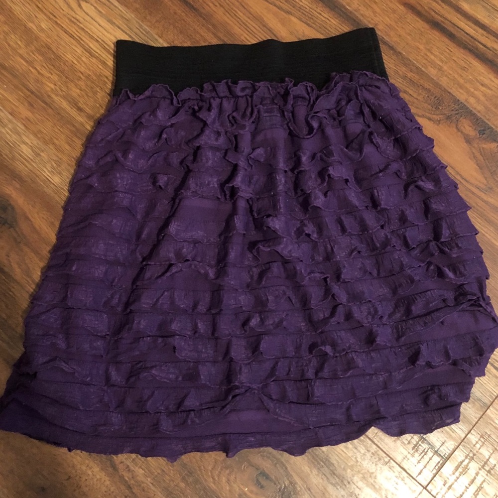 Express purple skirt XS